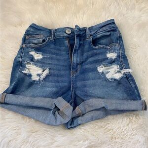American eagle jean shorts size 2 moderately used